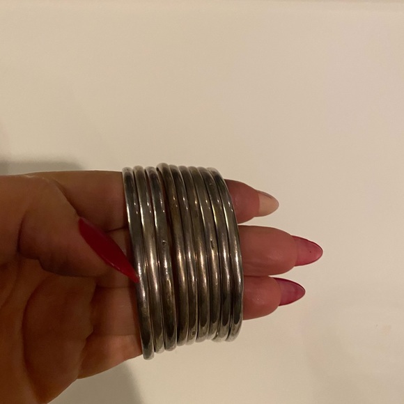Silver Bangles - Picture 2 of 3